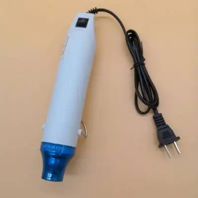 DIY глиняный пистолет горячего воздуха резиновый штамп тисненый порошок термоусадочный лист 110 в