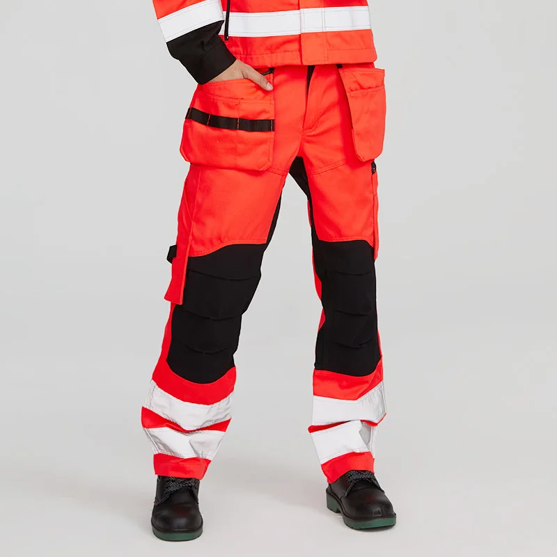wholesale customized high visibility uniform FR electrical suit construction clothing mining safety workwear for men