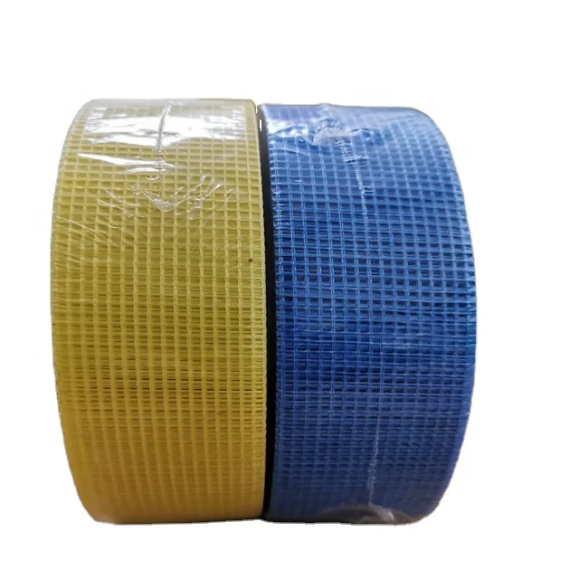 60g 8*8 50mm*90m Self Adhesive Fiberglass Mesh Tape145g 160g