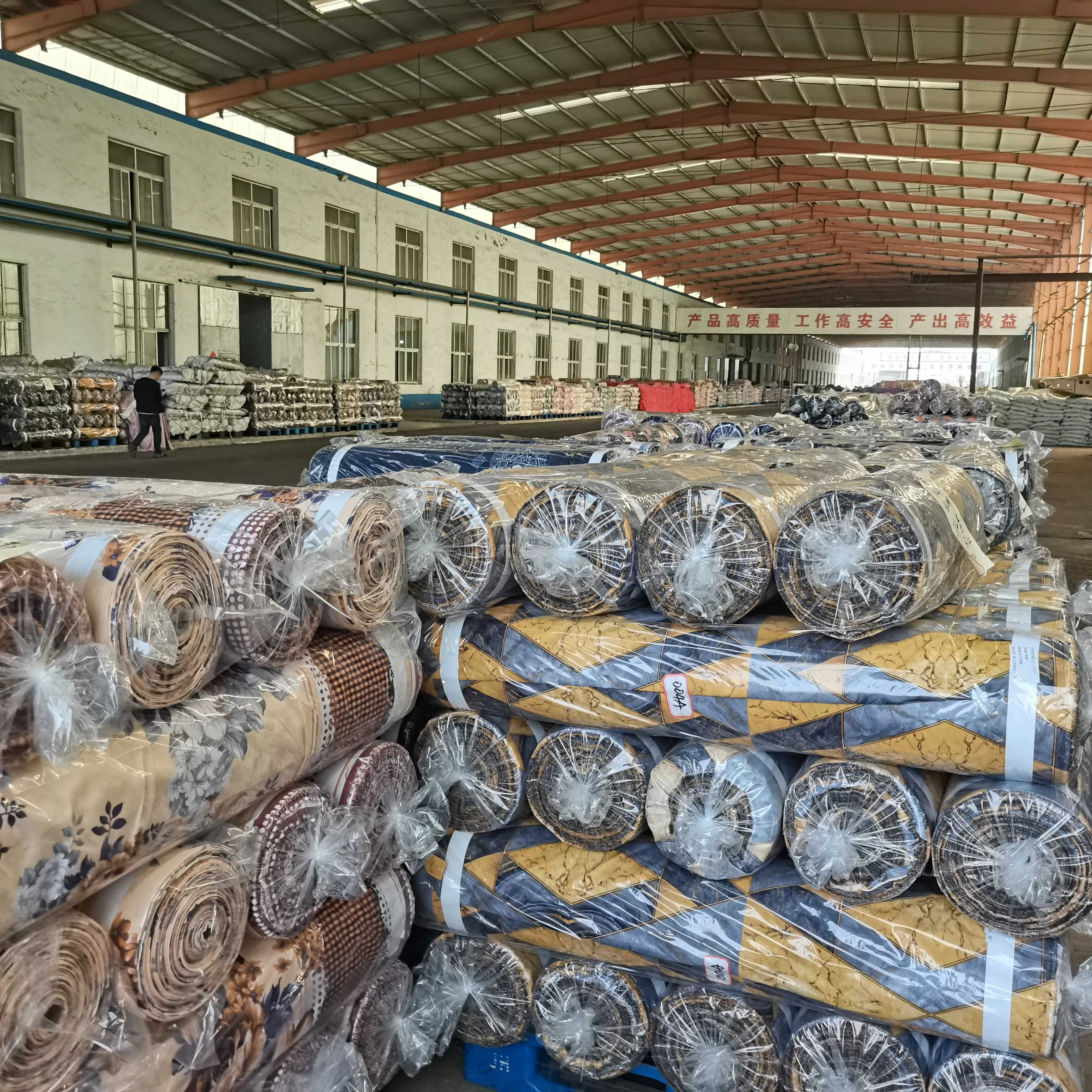 Skin-friendly microfiber printed fabric for bed sheets bed bedding