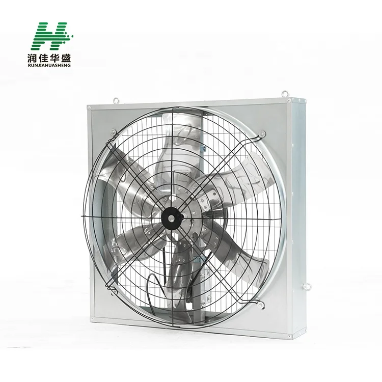 Cattle barn pig house livestock breeding fan thickened galvanized sheet hanging cattle barn fan pig house