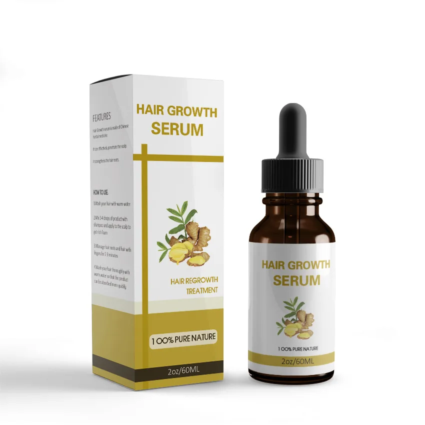 
2021 New Ginger Hair Growth Spray Hair Loss Treatment For Men Natural With No Side Effects Growth Hair Tonic Serum 
