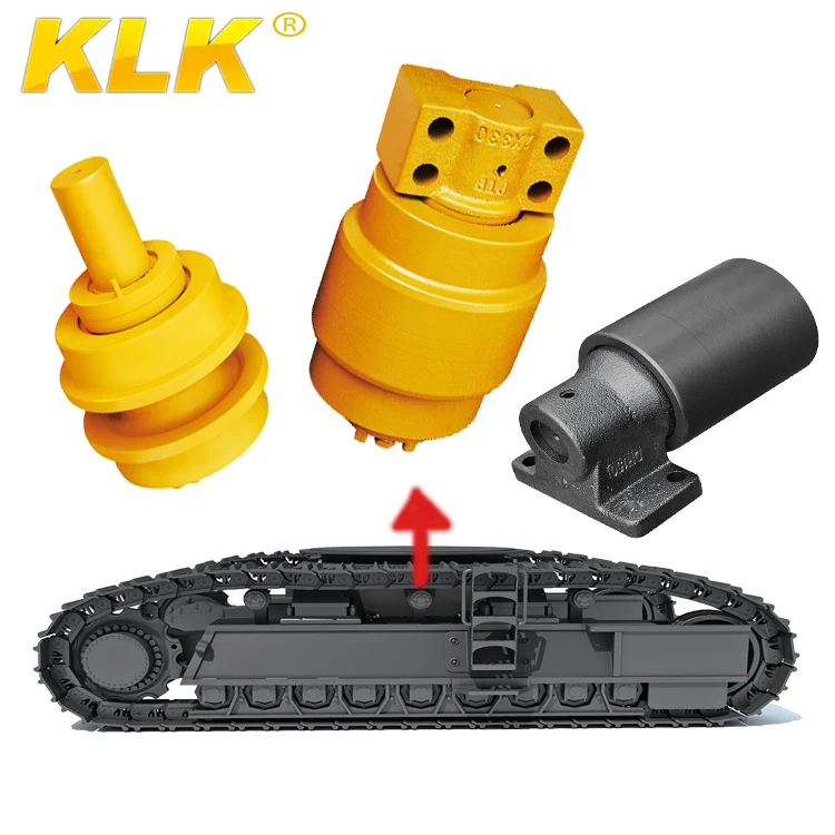 Komatsu Excavator Undercarriage Parts PC270-7 PC300-7 PC400-7 Excavator Upper Roller Top Roller Carrier Roller