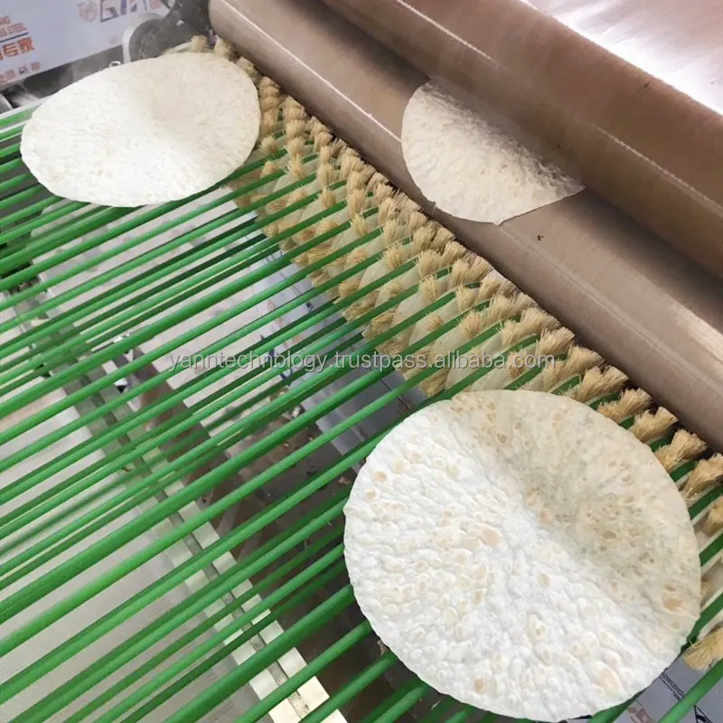 Automatic Tortilla Making Machine Line spring roll burrito wrapper Flour Corn maker machine  Chapati pancake Bread Machine