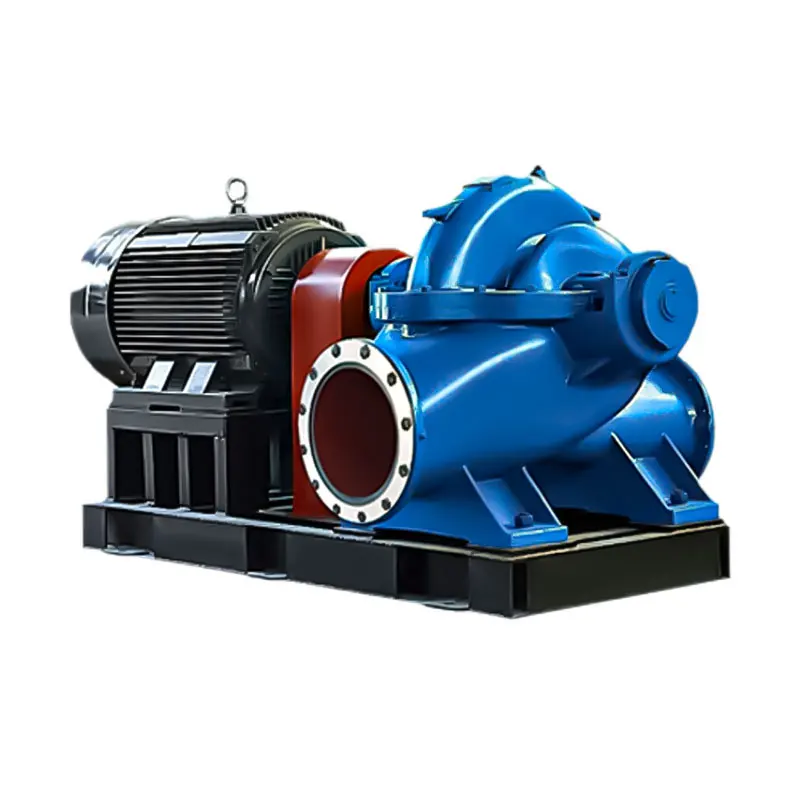 China Factory Cheap Double Volute Suction Water Booster Pump Intelligent Double Suction Split Pump for agriculture irrigation