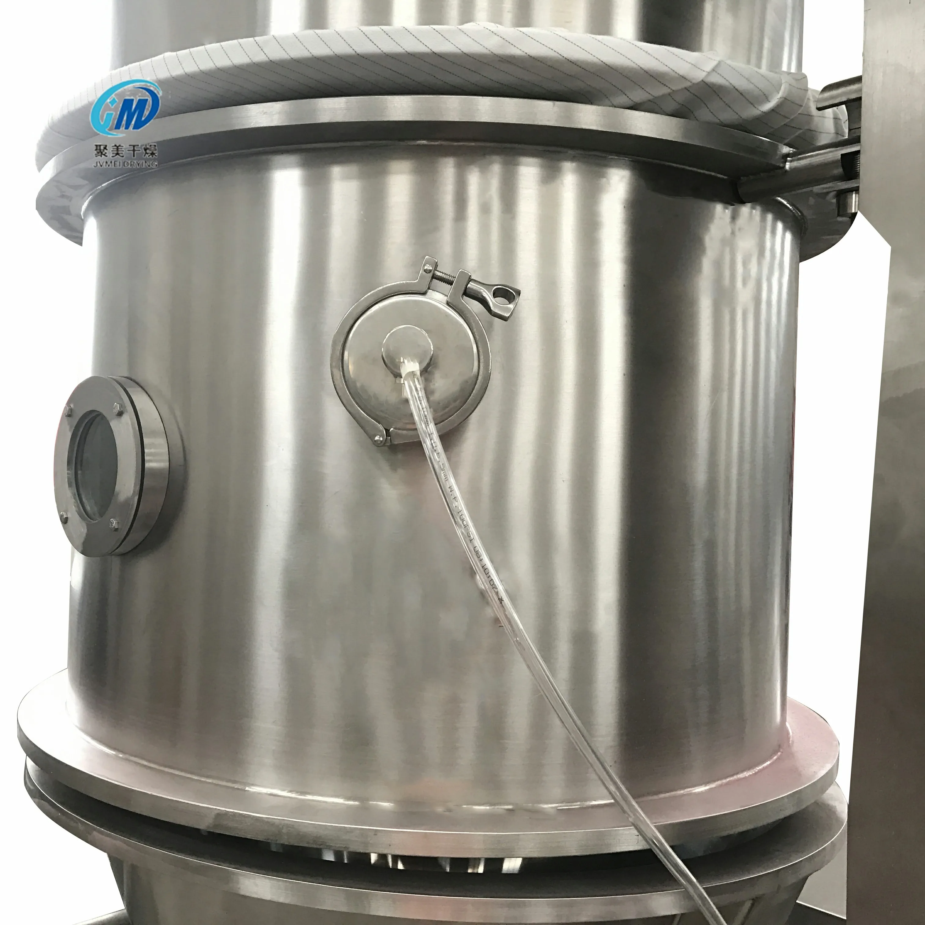 Factory directly sale FL salt pharmaceutical granulating fluid bed pharmaceutical granules fluidized granulator