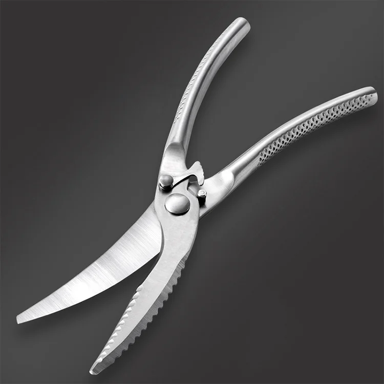 Kitchen Scissors Stainless Steel Kitchen Multifunction  Scissors Kitchen Bone Scissors