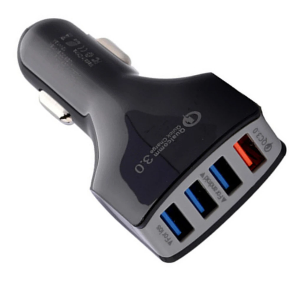 
SIPU Hot Sale fast charging 4 port usb car charger 