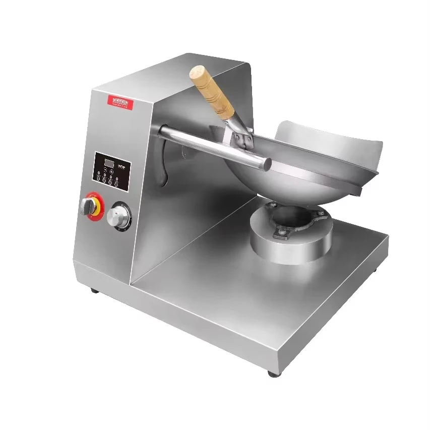 Foshan City Semikron Factory Supply LNG LPG Chef Robot Chinese Food Cooking Robot Kitchen Machine Wok Hei Taste