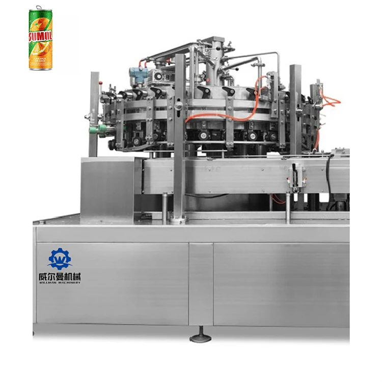 Wholesale Low Price Aluminum Can Sparkling Soda Water Carbonated Drink Filling Packing Production Line Machine