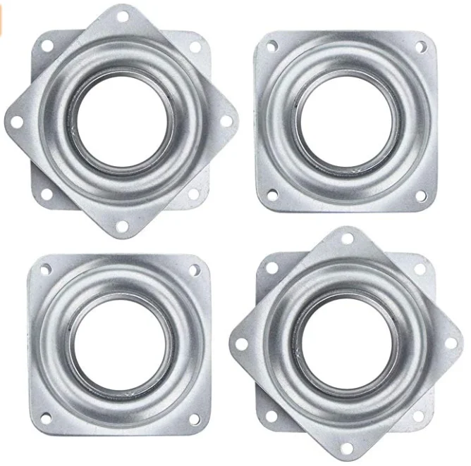 Фурнитура для мебели поворотная пластина дома и офиса подшипника «ленивая» стула металлический вращающийся поворотный круг Сьюзан