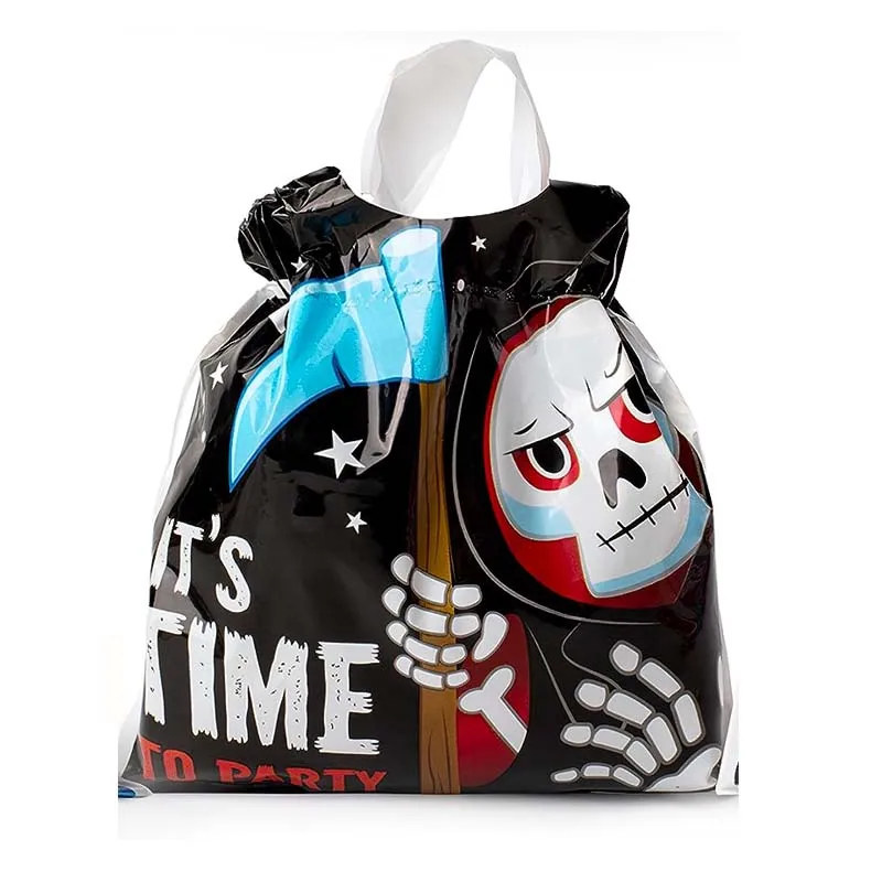 Wholesale Festival Skull Pumpkin Ghost Halloween Food Gift Packaging Hand Bags Kids Adult Bag For Halloween Tote Trick Or Treat