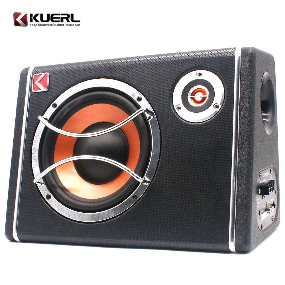 Wholesale 12V 6-Inch Trapezoid Car Audio Subwoofer Big Power Active Refit Subwoofers