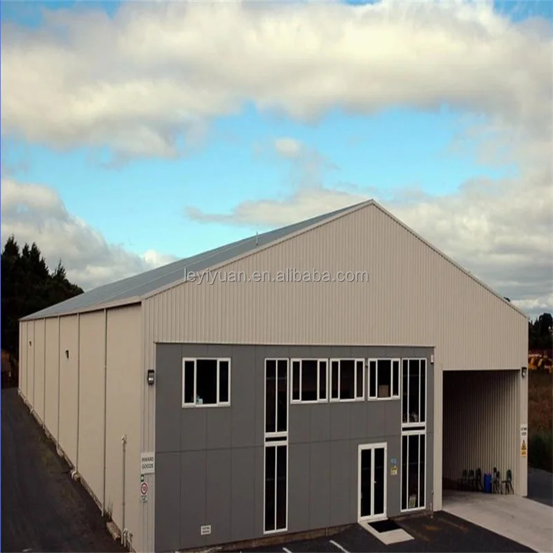 One Stop Service Fabricated Prefab Building Prefabricated Steel Structure Warehouse with Three-Storey