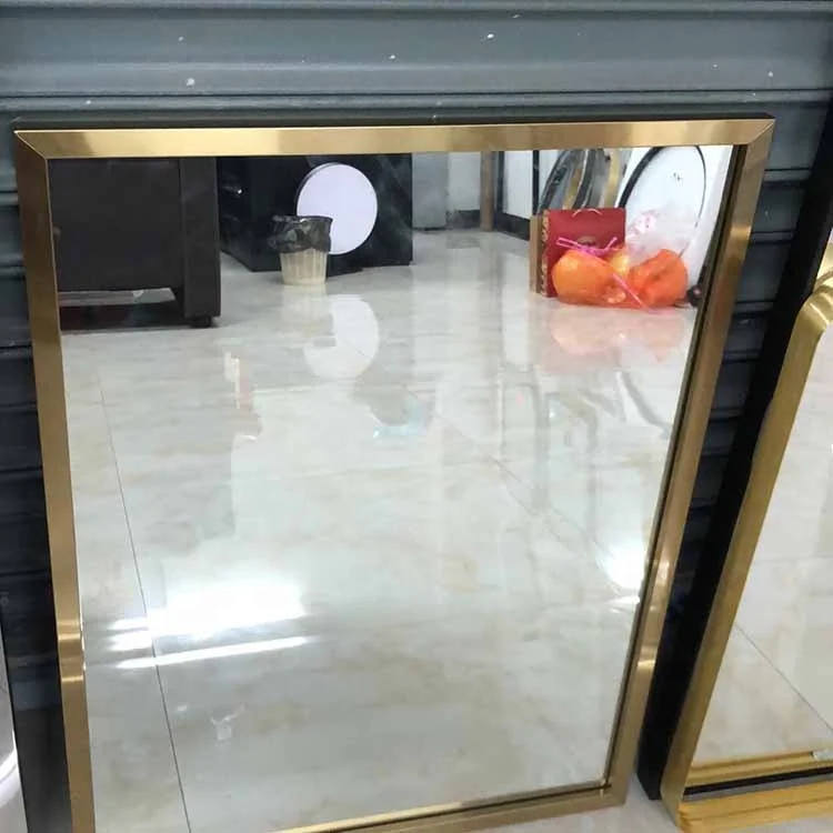 for home decor wall metal frame frame mirror wall decor rectangle frame bathroom wall mirrors stainless steel mirror