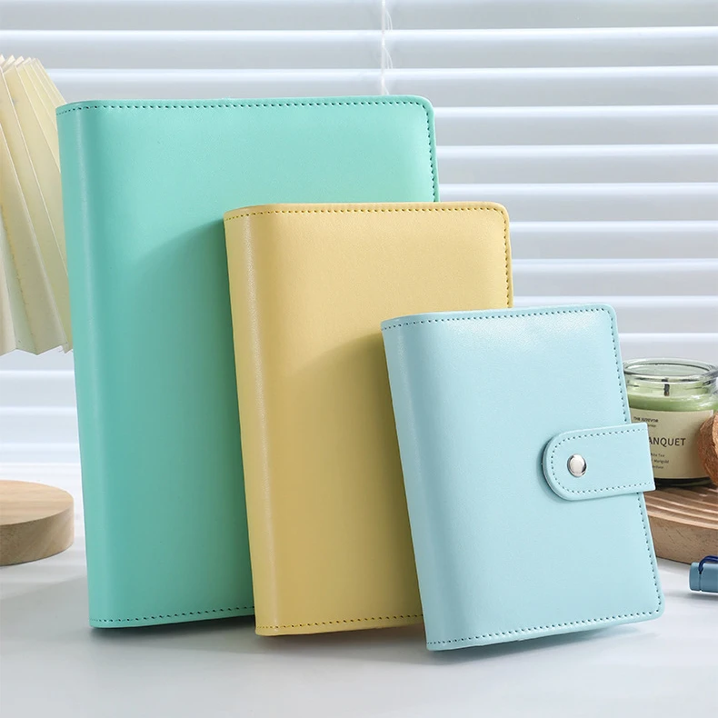 Custom A6 6 Ring Bound Money Binder Budget Planner Organizer as Ring Binder Wallet / Budget Binder / Photocard Binder