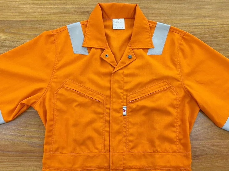 Factory Supply Aramid Nomex Inherent Fireproof Anti Static Seaman Welding Safety Coverall