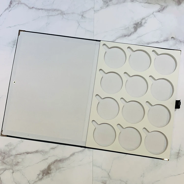 lens display props lens PU sample book eyeglass lens display book