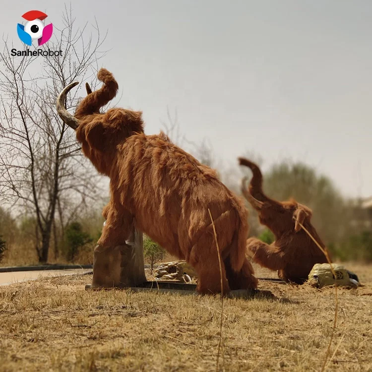 Life Size Realistic Robotic Animatronic Prehistoric Animal Maker