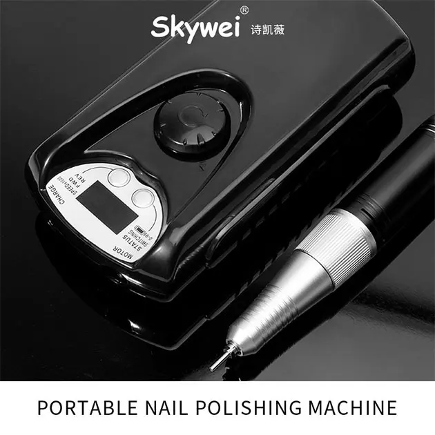 Skywei машина для производства ногтей 30000 об/мин перезаряжаемая электрическая дрель