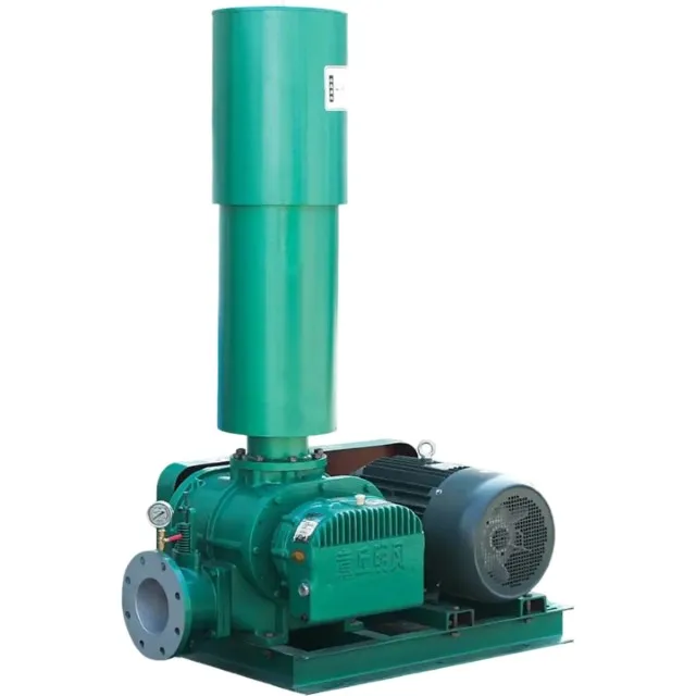 High quality diesel electric roots type blower for shrimp crab fish aquaculture