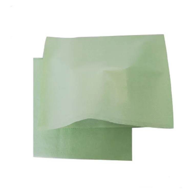 38GSM Tissue Laminated PE Poly Virgin Paper Dental Chair Headrest Cover For Dental Clinic