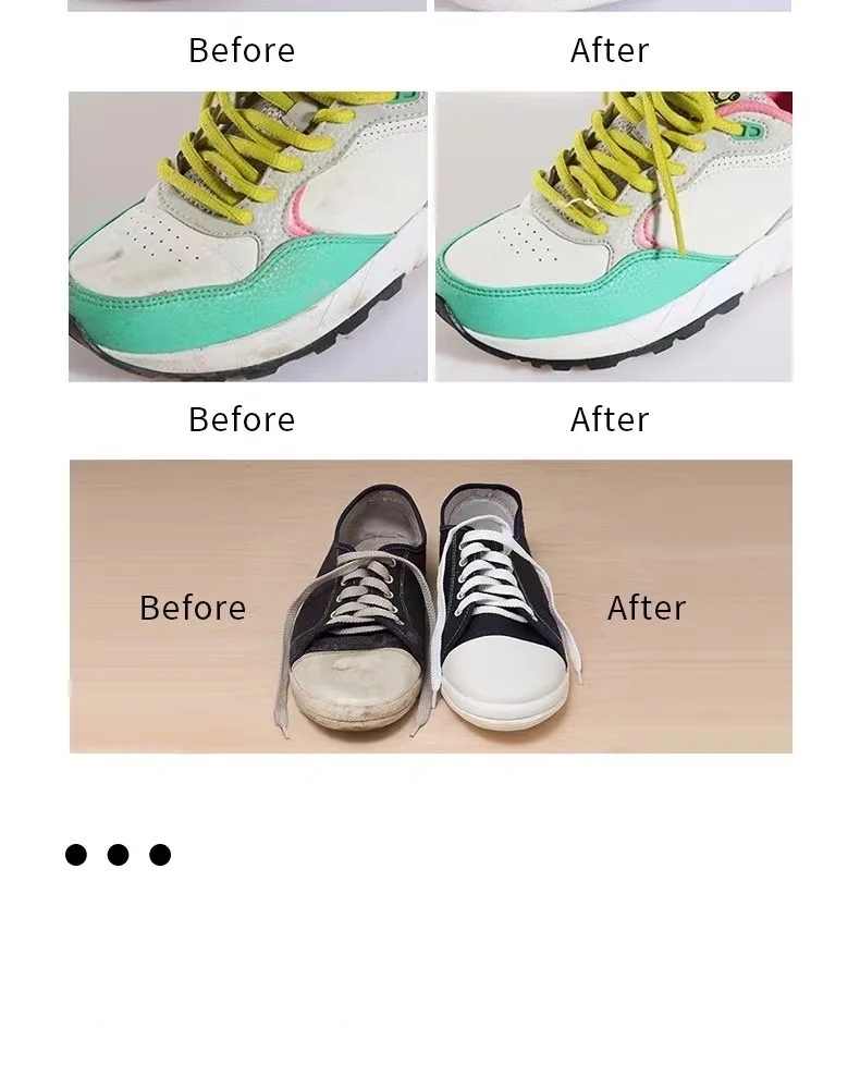 High Grade Clean Products Quickly Deep Cleaning Small White Shoe Cleaning Cream