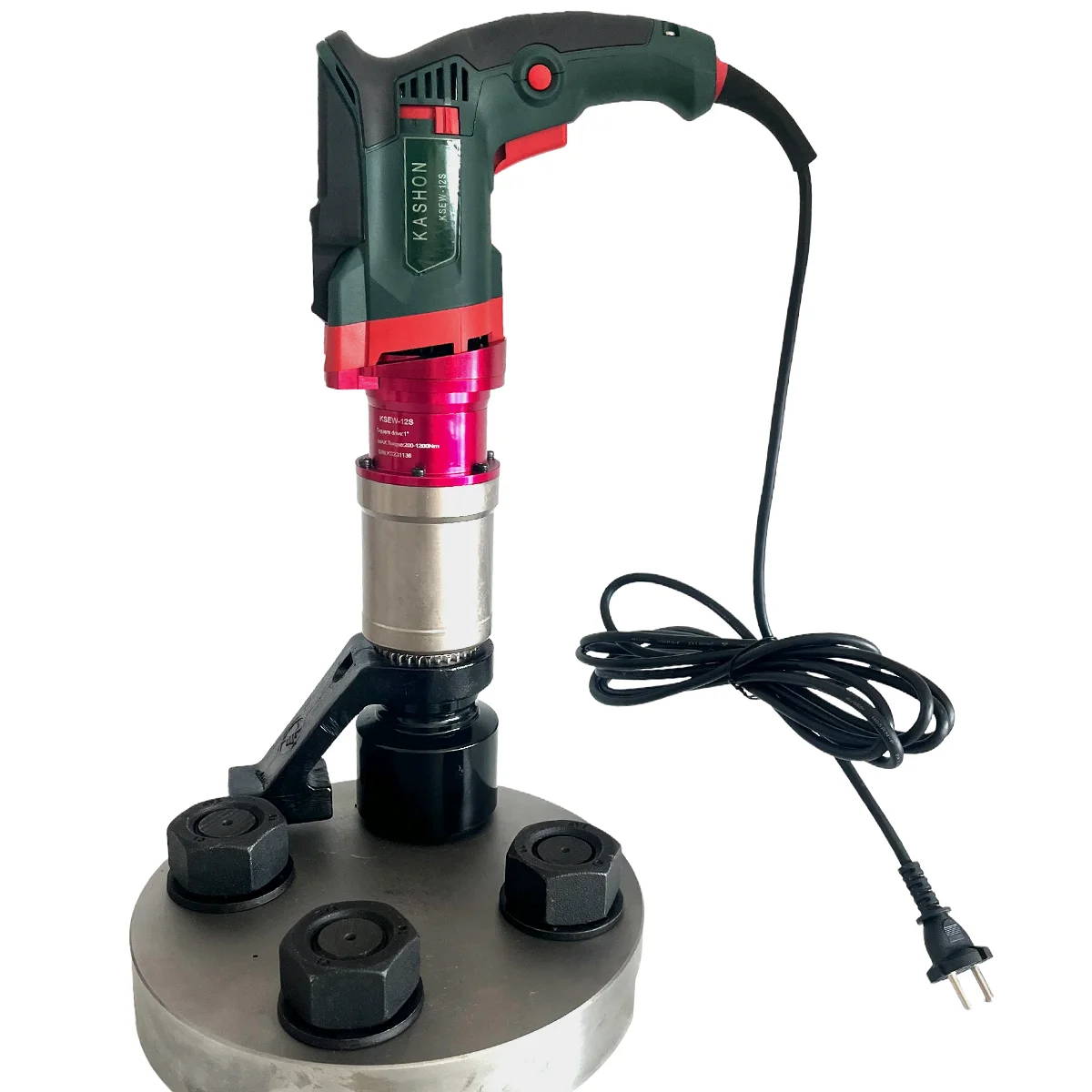 1600 Nm Electrical Driven Compact Torque Wrench Optimized Technology Electric Impact Wrench