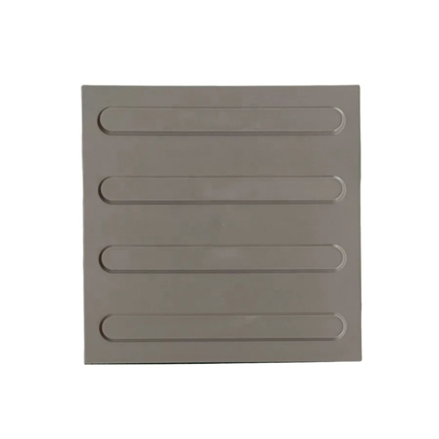 sidewalk tactile paving tile mat PVC PU polyurethane tactile blind warning floor