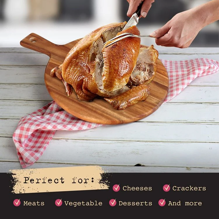 Hot On Amazon Knife-Friendly Surface Olive Wood Chopping Board