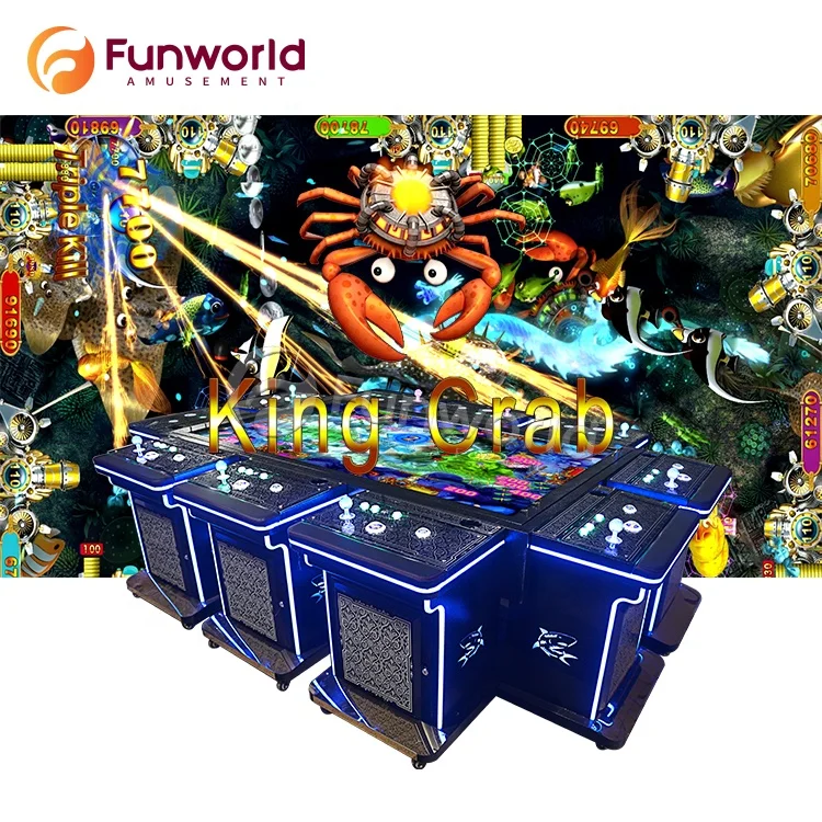 New 2/3/4/6/8/10 Players IGS Game Table Games 86 Inch Fish Game For Sale