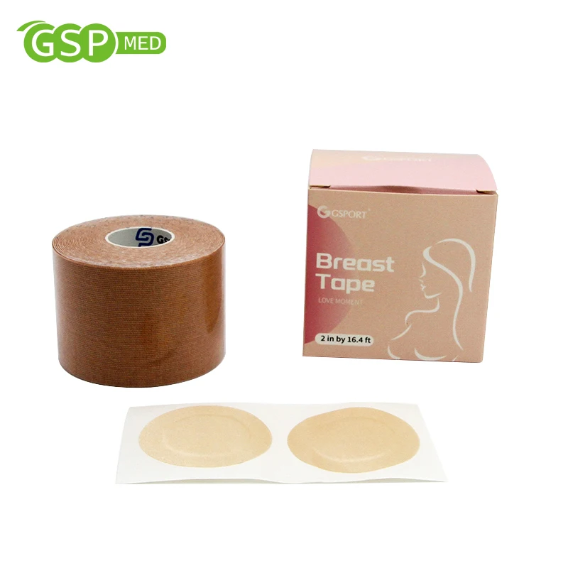 Colorful Private Label Plus Size Wide Adhesive Waterproof Lift Boob Tape Set