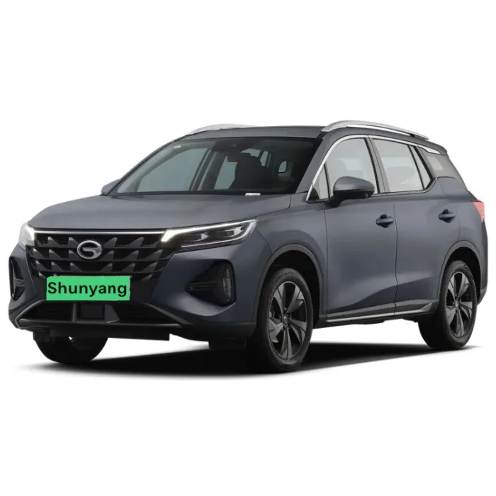 2023 Trumpchi dark grey 5-door 7-seat compact SUV Used car 1.5T 6-speed manual transmission adaptive cruise system