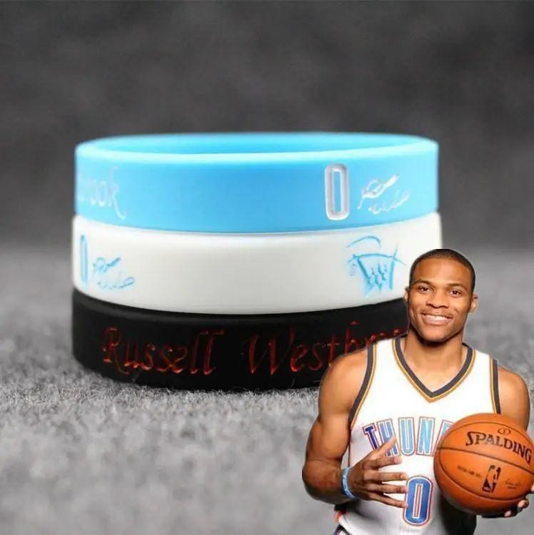 Basketball Silicone Wristbands Sport Bracelets for Kids Basketball Players Bracelets Men Fitness Bands
