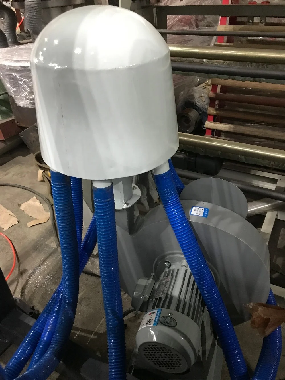 ABA 3 Layers biodegradable PLA PBAT plastic film blowing machine