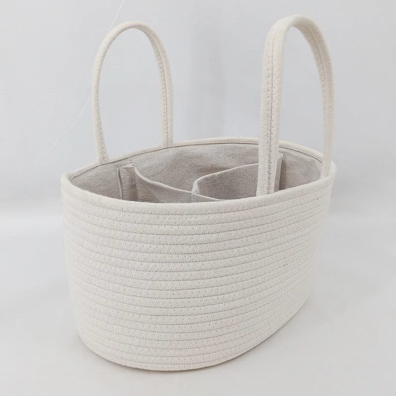 Детская корзина для хранения игрушек с ручкой