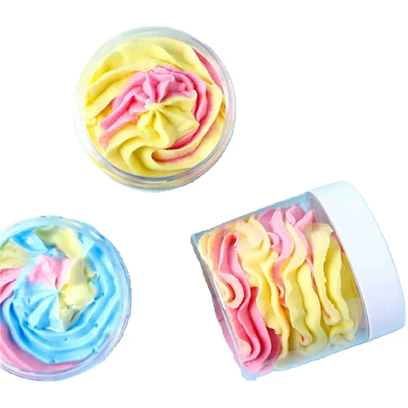 Wholesale Glycerin Body Lotion Moisturizing and Nourishing Cleansing Color Cream Soap Body Butter