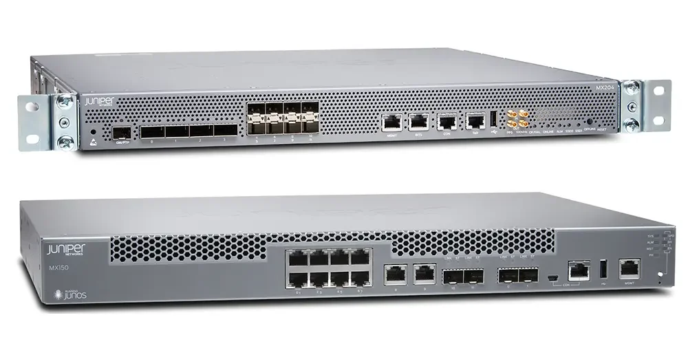 Original New Juniper MX204 Ultra-High 10GbE/100Gb Wired Universal Routing Platform 400 Gbps System Capacity juniper mx204 used