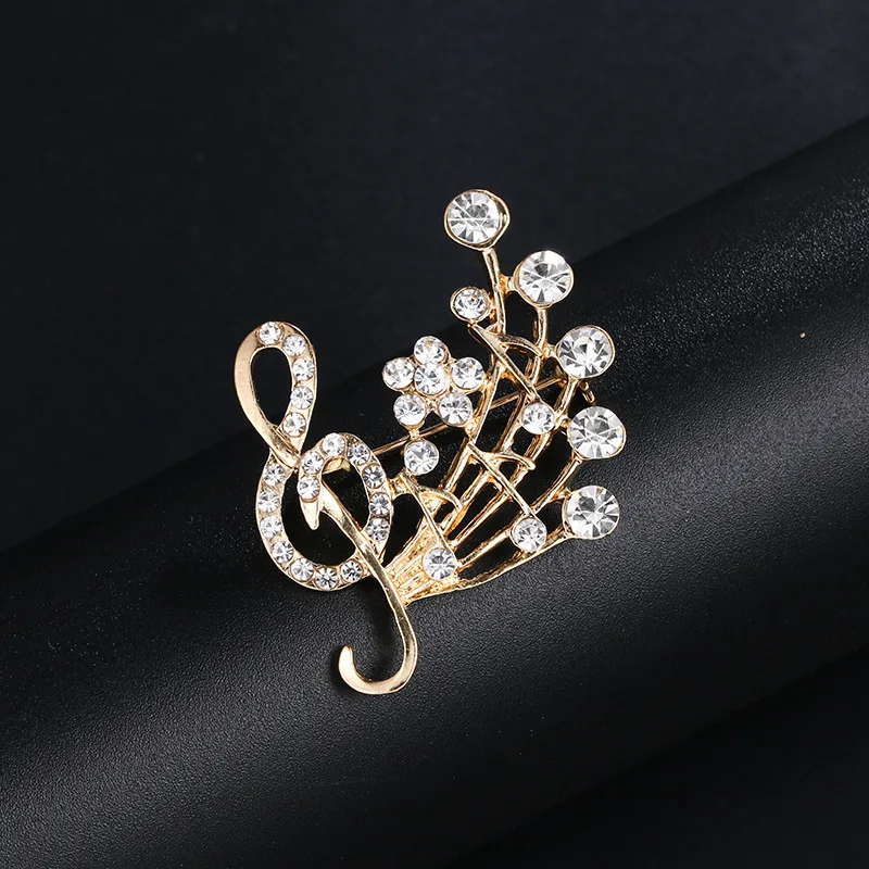 Custom stainless steel Gold Silver rhinestone Broches Pins Brooches/metal broaches Women Brooch/letter brooch Pin
