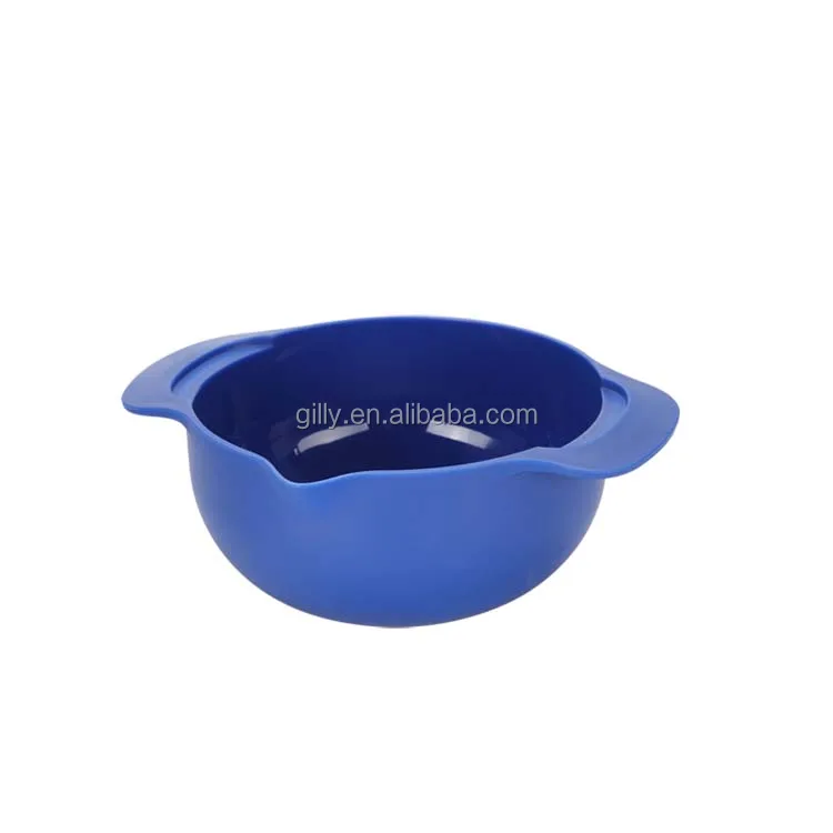 Kitchen use 9pcs compact food preparation set salad bowl set with measuring cups set colander stainless steel mesh sieve