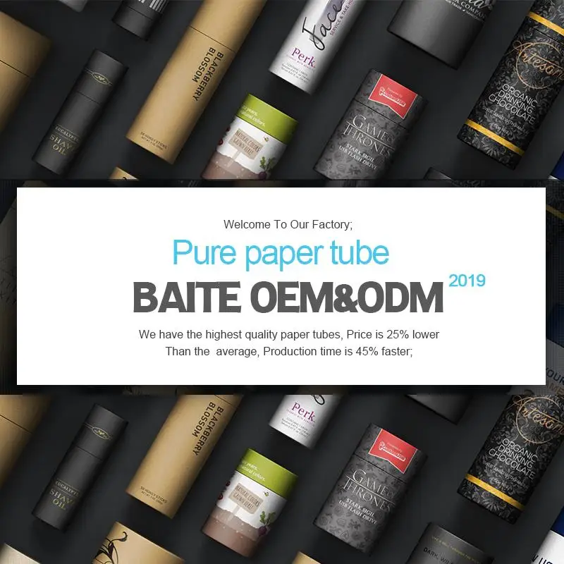 Wholesale price slim cardboard lipstick tube make your own luxury paper lipstick tube cute lip balm container