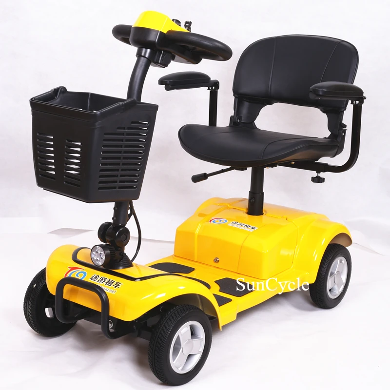 
Lightweight folding cheap disabled mobility scooter electric 4 wheel handicapped scooters 