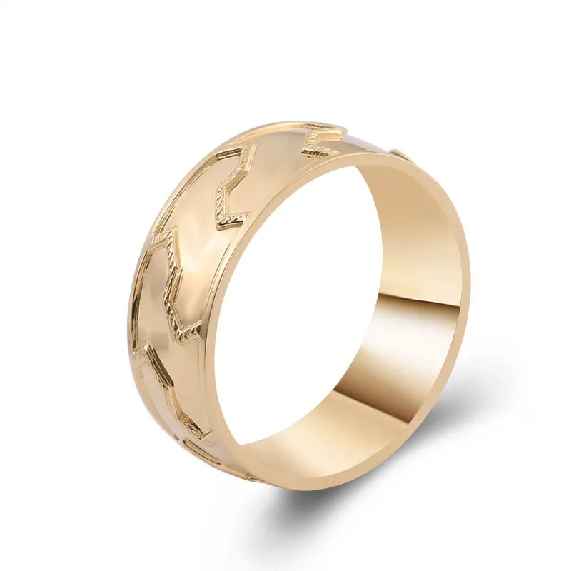 2022 Latest Customized Hip Hop Mens Solid Gold Ring Jewelry 10K 14K 18K Gold Mens Rings Hip Hop Rings for Men Wholesale Price