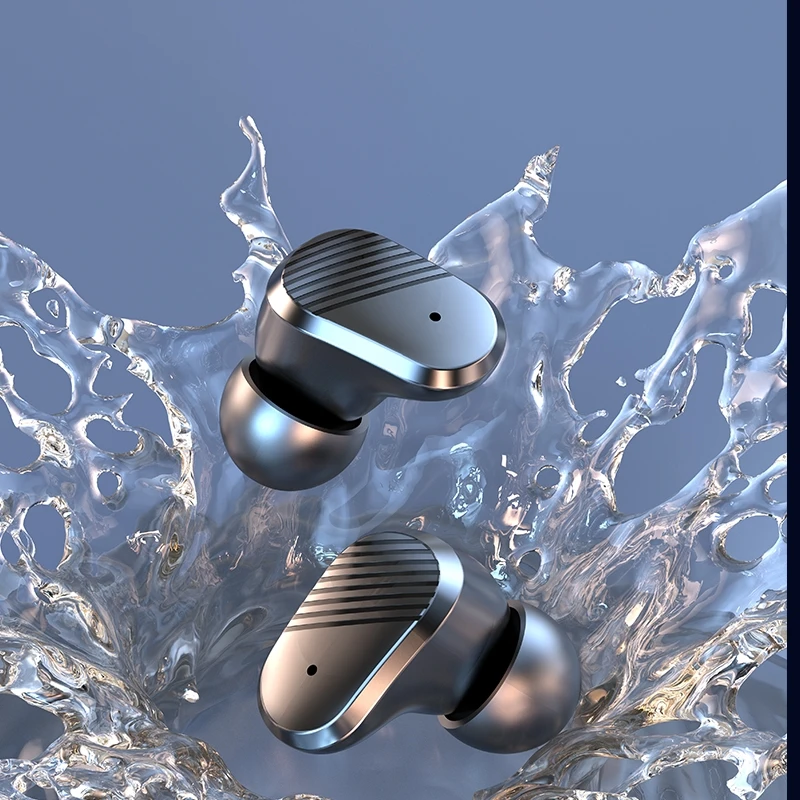 ready to ship cheapest gaming head phone noise cancelling for mobile phone sports digital display touch tws earphone & headphone