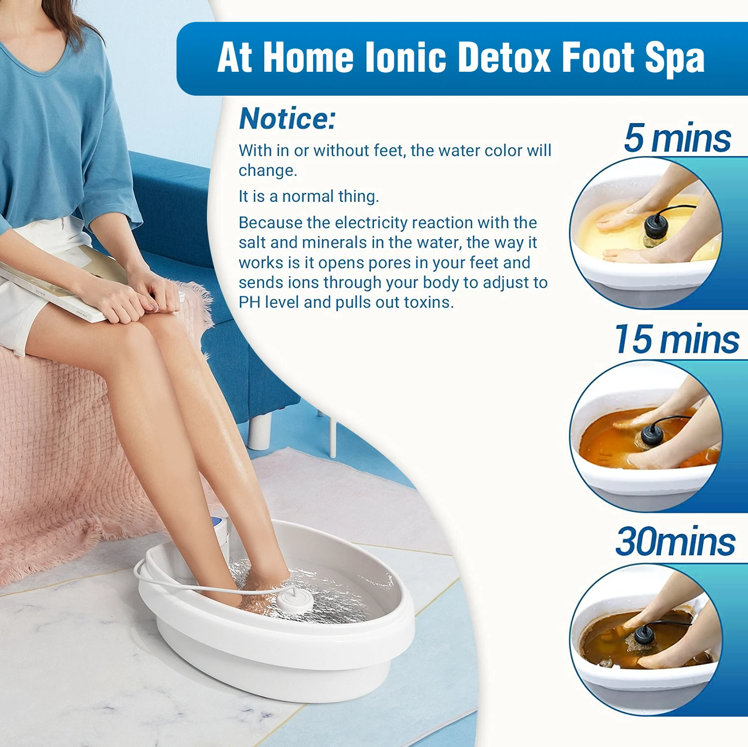 Factory Ion Detox Foot Spa Dual Ionic Detox Machine Relax Ionic Foot Bath Detox Machine Ion Cleanse