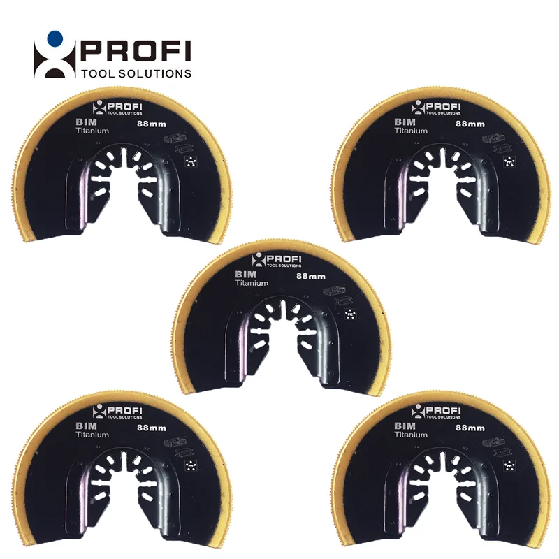 88  MM BIM Segment Cut Oscillating Blade rock well multi tool grout removal blade