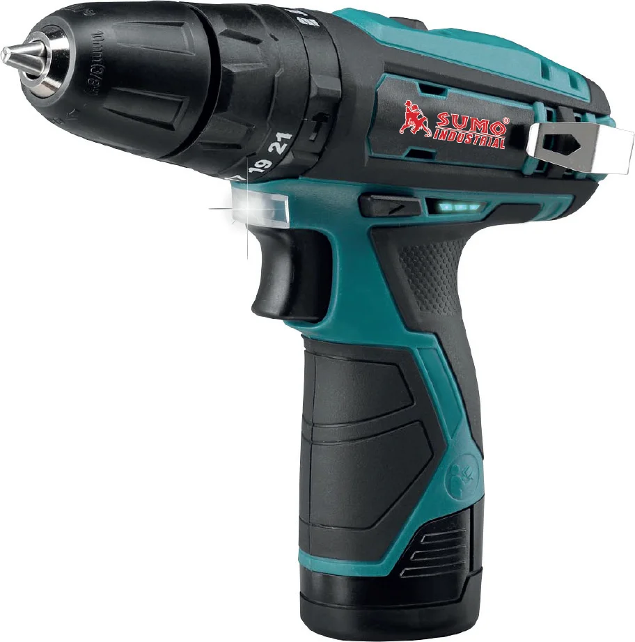 
32N.m 10.8V Cordless Drill with LED Light Lithium Electric Drill 