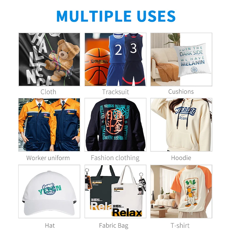 White1000ML Premium Color Bottle DTF Tinta Pigment Ink for E-pson XP600 L1800 L1300 L805 L800 Printer