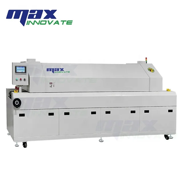 Large Capacity LED Reflow Oven SMT Reflow Soldering Oven With Chain Conveyor