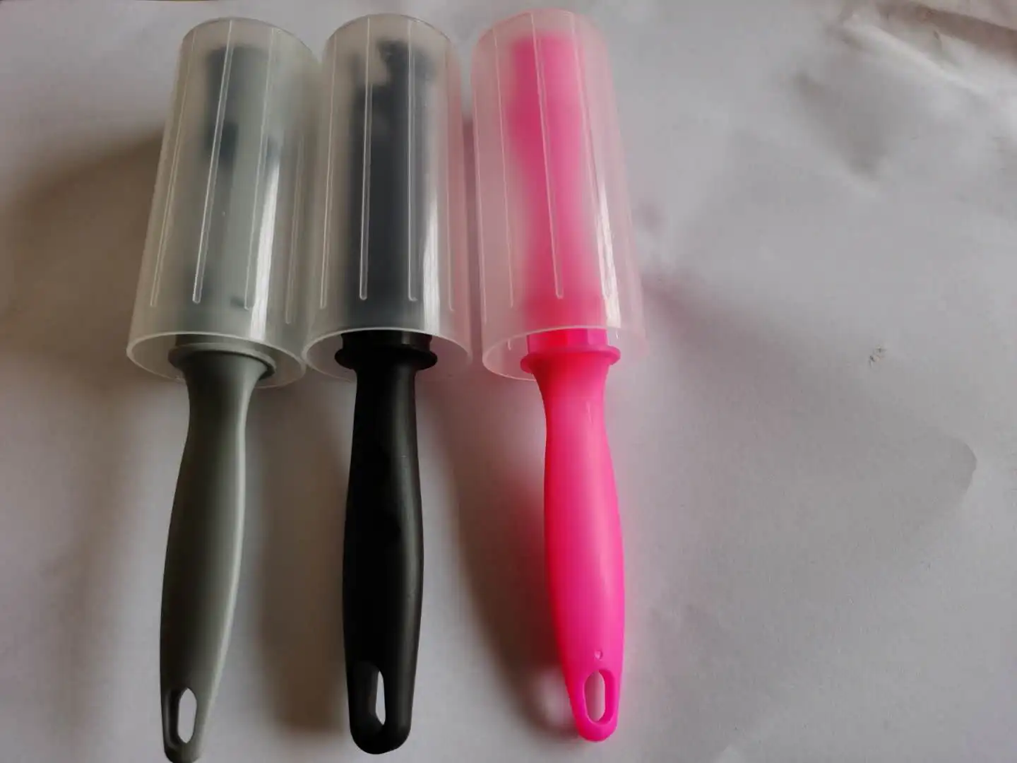  Best selling sticky portable travel size dust removal lint roller for cloth pet hair remover